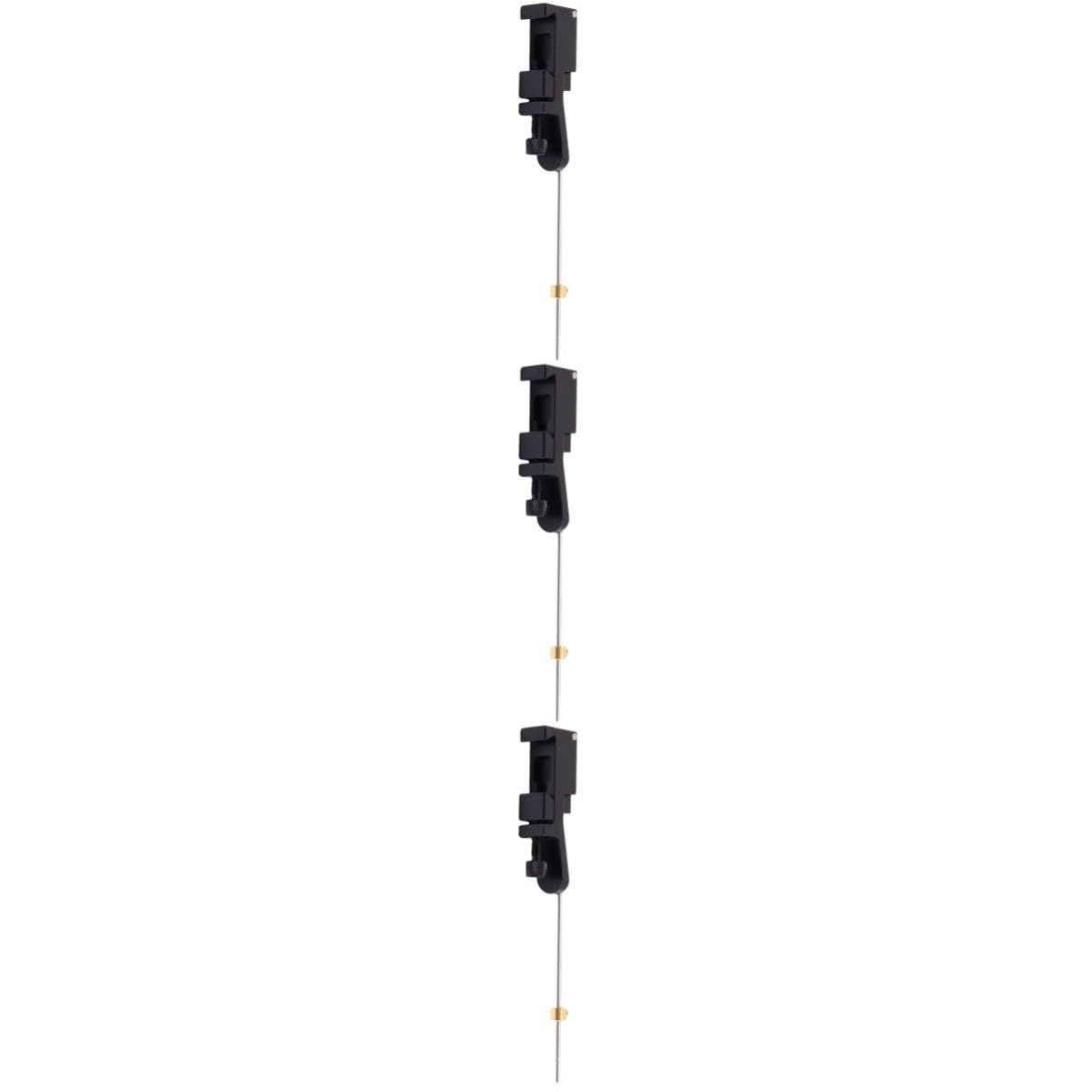 Gatuida 3 Piezas Accesorio de Metal para Flecha y Recurvo, Entrenamiento