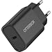 Produktbild OtterBox Standard EU 20W USB-C PD Ladegerät, Schnellade Funktion für Smartphone und Tablet, Sturzgeschützt und Robust, Schwarz