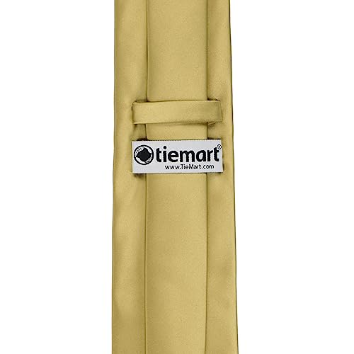 Image of tiemart Premium Solid Color Necktie