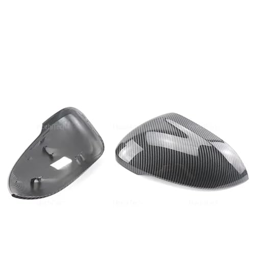 Couvercle de rétroviseur latéral carbone noir brillant pour une finition VW exclusive