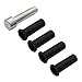AOUTTUOA Door Hinge Pin Liners Bushings Kit 5PCS Compatible with Jeep Wrangler TJ YJ CJ LJ 1986-2006, Door Hinge Pins Bushings Kit,Door Hinge Liner & Bushing Removal Tool