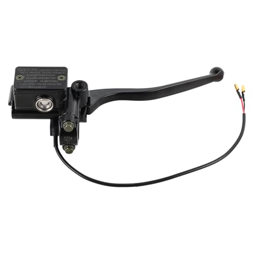 Flydida Motorrad Hydraulisch Hauptbremszylinder mit Handhebel (rechte) Ersatz für GY6 Taotao Roketa 50/70/ 90/110/125/150/200/250ccm ATV Moped Roller Dirt Pitbike