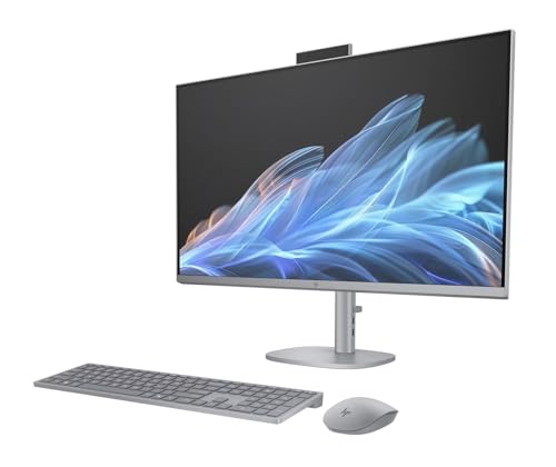 PC DE BUREAU TOUT EN UN HP ALL IN ONE OMNISTUDIO X 27 CS0002NF 27 Full HD Intel Core Ultra 5 14 X 4 50 Ghz Ram SSD Windows 11 famille - vue 2