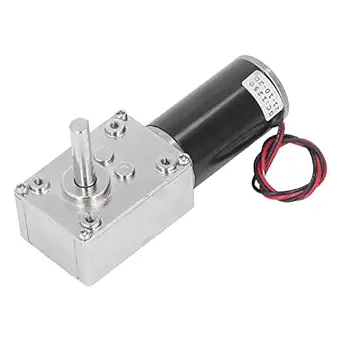 KTM Healthcare DC Geared Motor, Wear Resistant Large Torsion Small Self Locking Speed Reduction Motor for Industrial Equipment 0 - 5RPM Per Minute