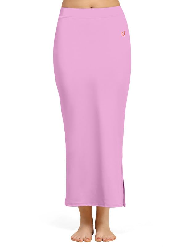 Image of TRENDMALLS Women's Polyester Spandex Stretchable Straight Saree Shapewear Petticoat for Women, Cotton Blended, Skirts for Women, Saree Shaper