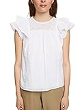 ESPRIT Damen 042ee1f304 Bluse, Weiß, M EU