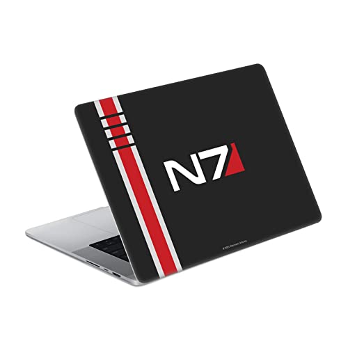 Skin vinyle Mass Effect N7 pour MacBook Pro 16 A2485 protection anti-rayures durable