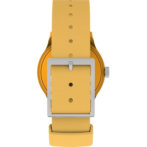 Image of TIMEX Military 36 mm Yellow Dial Men Analog Watch- TW2W91200