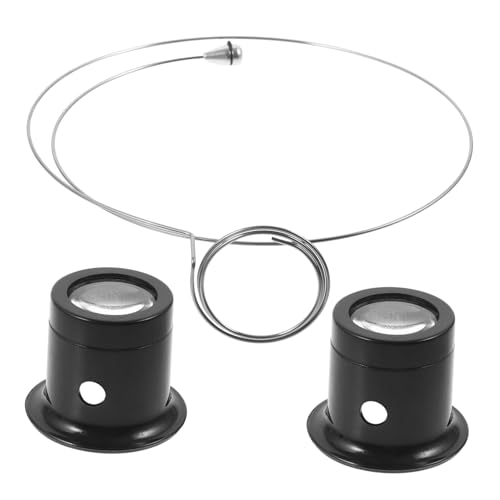 OATIPHO para Relojero con para Reparación Precisa de Relojes y Joyería Lente Compacta para Inspección Industrial y Mantenimiento