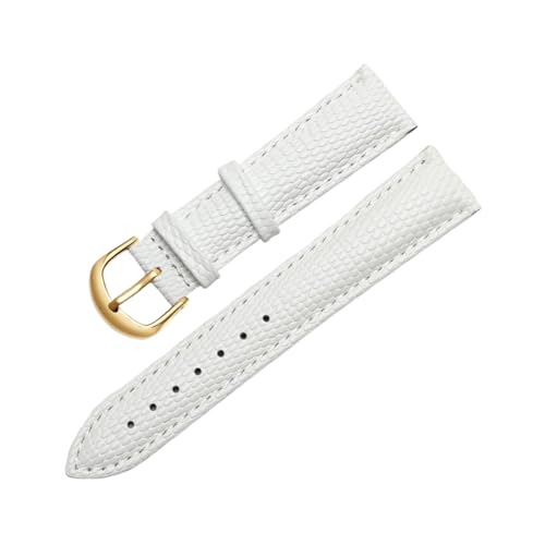 Bracelet en veau grain lézard pour montre de 12 à 20mm