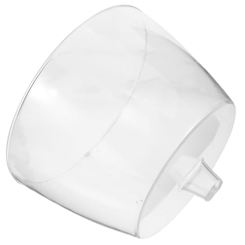 Healifty Cubierta Acrílica Transparente para Rallador Rotatorio de Queso Diseño Simple y Líneas Suaves, Tapa de Repuesto Práctica para Almacenamiento y Uso en Cocina