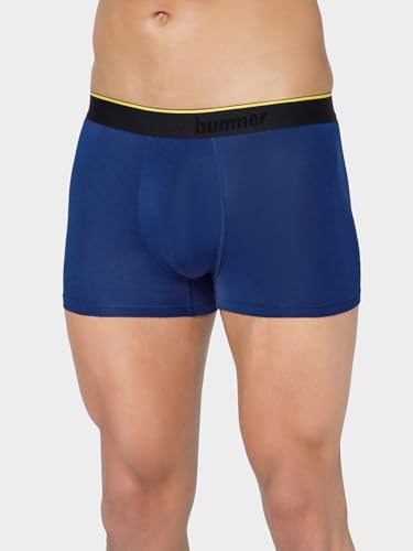 Image of Bummer Printed Micro Modal Trunks Underwear for Men - Ultra Soft & Breathable, 3 Times Softer Than Cotton, Anti-Bacterial, Stretchable for Ultimate Comfort & Style, Pack of 1 (A Shark Tank Product)