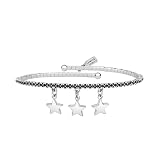 LA PETITE STORY Bracciale da donna, Collezione Friendship, in acciaio, pietra - LPS05APZ17