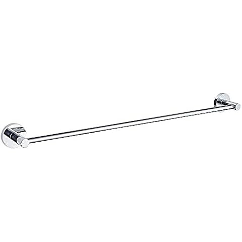 Toallero de barra GRIFEMA Ibiza de 60 cm en latón cromado Cover
