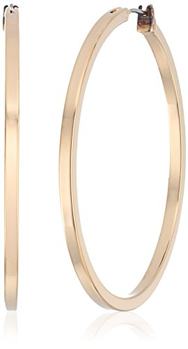 GUESS Basic Square Edge Hoop Earrings