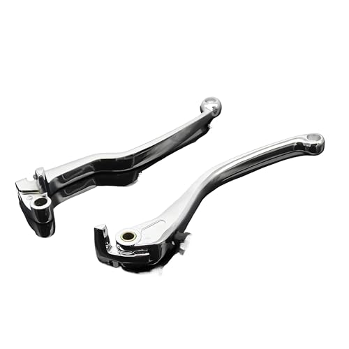 Palanca de embrague de freno de motocicleta para Yamaha YZF R1 R6 sin holguras plata 2