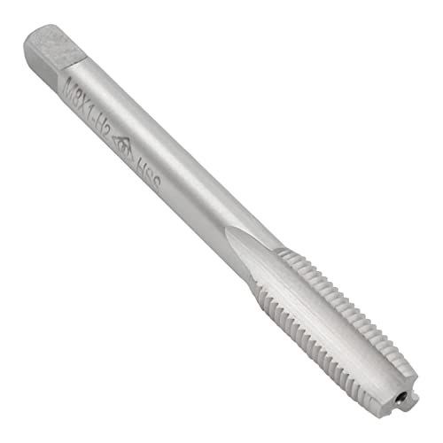 Utoolmart メトリックタップ ねじ切りタップ スレッドミルタップ テーパタップ M8*1 高速度鋼HSS ねじ切りタップ テーパータップ ネジスレッド プラグ パイプ 1個入り アメリカタップ