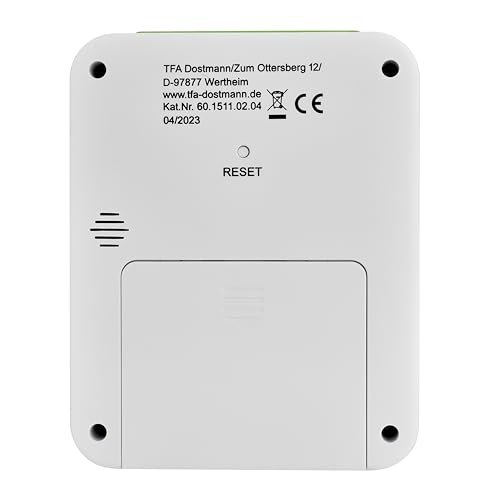 TFA Dostmann 60.1511 Combo Funkwecker mit analoger und digitaler Anzeige