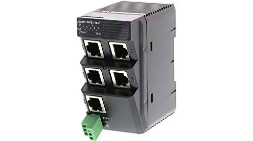 Omron Industrial Switching Hub W4S1-05B, New in Box, One Year Warranty!