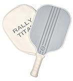Photo Gallery rally titan pagaie per pickleball per uomini e donne, superficie testurizzata in fibra di carbonio, nucleo composito a nido d ape in polipropilene | impugnatura a cuscino | pagaia singola con Photo Gallery rally titan pagaie per pickleball per uomini e donne, superficie testurizzata in fibra di carbonio, nucleo composito a nido d ape in polipropilene | impugnatura a cuscino | pagaia singola con