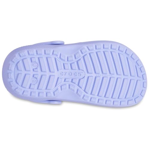 Crocs - Kids Classic Lined Clog, Color Digital Violet, Size: 3 M US Little Kid by Crocs - Image 4