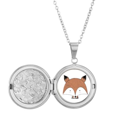 Collier médaillon renard au quotidien : sublimez votre style avec ce bijou poétique