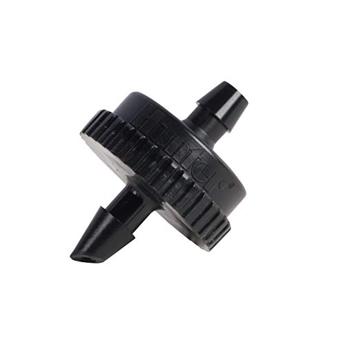 SPW Hunter HE-10-B Self-piercing Barbed Drip Emitter, Black, 1.0 GPH