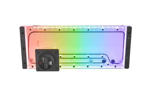 Image of Thermaltake Pacific Core P6 DP-D5 Plus Distro-Plate with Pump Combo, specifically Designed for The Core P6 Chassis, 350ml Capacity, CL-W344-PL00SW-A,Black
