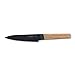 Berghoff Ron Titane Couteau de Chef en céramique Anti-adhésive, Noir, 13 cm