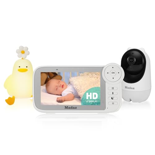 Madaz Video Baby Monitor with Color Night Vision - 5