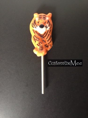 Miniatura 2 de Molde de piruleta de caramelo de chocolate con tigre de gato de