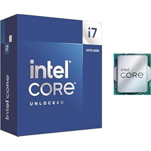 Intel® Core™ i7-14700K New Gaming Desktop Processor 20 cores (8 P-cores + 12 E-cores) with Integrated Graphics – Unlocked
