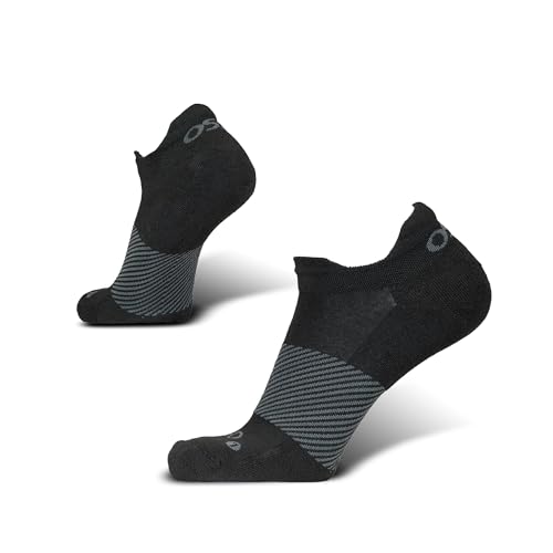 OS1st Wicked Comfort No Show Socks with light compression for maximum cushion, blister protection and breathable fabric