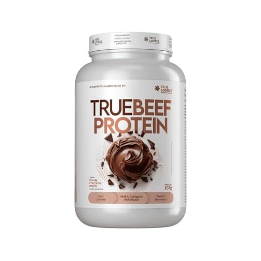 True Beef Protein - Sabor Double Chocolate Dream - 837g - True Source