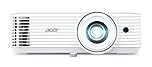 Acer X1528Ki DLP Beamer (Full HD (1.920 x 1.080 Pixel) 5.200 ANSI Lumen, 10.000:1 Kontrast, 3D, Keystone, 1x 3 Watt Lautsprecher, HDMI (HDCP)) weiß, Home Cinema/Business