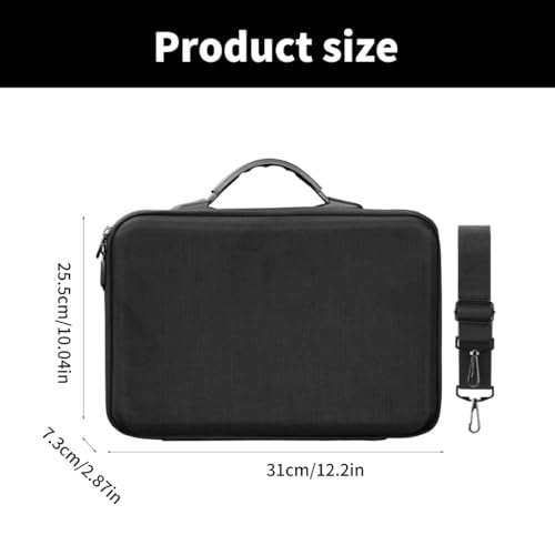 Bolsa de hombro para cámara de acción 360 acolchada e impermeable con correa ajustable 5