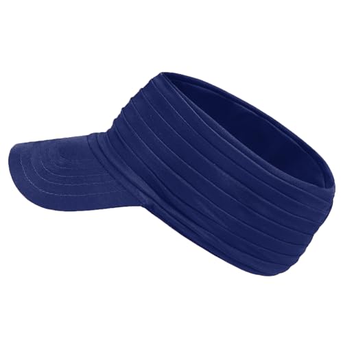 Image of Sports Sun Visor for Men Women UV Protection Lightweight Packable Stretchy Hats for Running, Tennis, Golf
