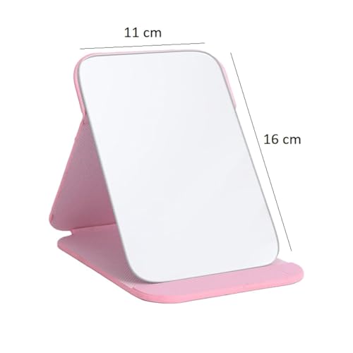 Image of Makeup Mirror with Magnification, for Desk Make Up, Magnifying Hand Held Mirror (Foldable Mirror Makeup)