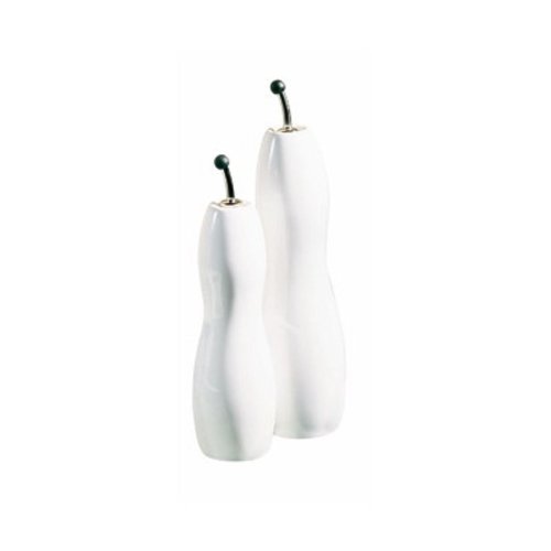 ASA 4751147 - Aceitera o vinagrera (porcelana, 0,75 l, 24,5 cm), color blanco