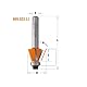 CMT ORANGE TOOLS 910.260.11 - ANFASFRÄSER 45 GRAD HM S=8 D=27X5.5