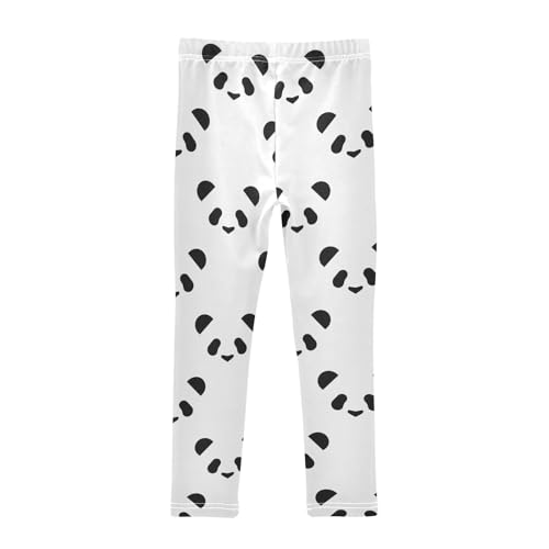 Girls' Leggings Panda Black and White Kids Yoga Tights Pants 1 Pack 23017432