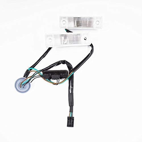 WFLNHB Trunk Release Switch Button Assembly with License