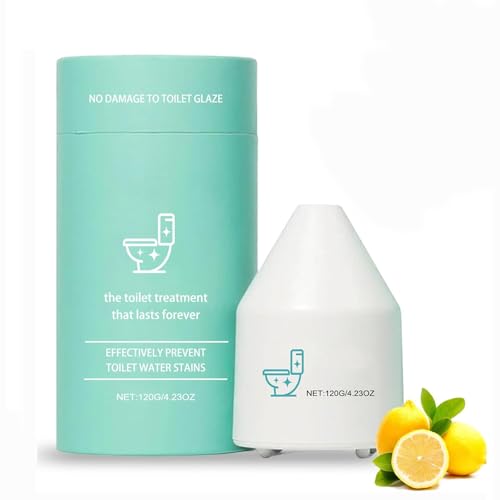 Krazy Clean Limpiador de inodoros, limpiador automático de inodoros, reduce el aroma fresco para el baño. Refresca automáticamente, eficiente y práctico, aroma fresco de larga duración. (1PCS)