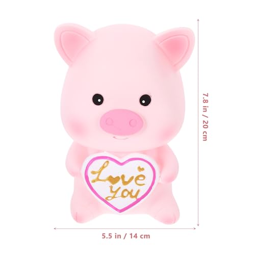 Hucha de vinilo de cerdito GANAZONO como regalo de cumpleaños infantil práctico 3