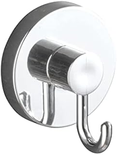 Wenko 20900100 Wieszaki Haczyki Ścienne Vacuum-Loc, Srebrny, 2 Sztuki