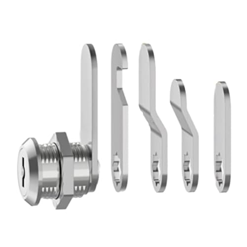 Briefkastenschloss Home Schrank Box Spind Cam Lock 16/30mm Barrel Schublade Schloss Langlebig Mailbox Zubehör Mit 5 Schlüssel (Color : 16mm A)