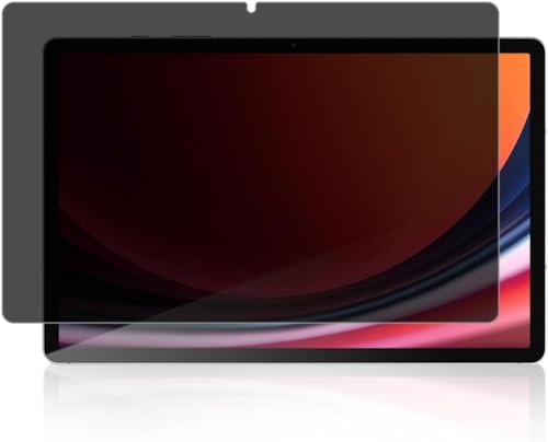 LanQii Anti-Spy Schutzfolie Kompatibel mit Samsung Galaxy Tab S9 11 Zoll 2023, PET Bildschirmschutzfolie [Anti-Kratzen] [Anti-Öl] [Anti-Bläschen] Privacy Folie für Samsung Galaxy Tab S9 11 Zoll 2023