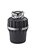 KOHLER 29358-CHR Reckon Garbage Disposal with Sound Reduction, 1.0 HP Continuous Feed, Power Cord Included, Charcoal