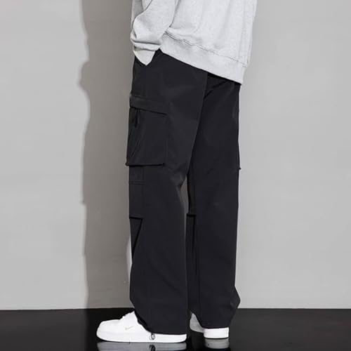 Image of Lymio Cargo for Men || Cotton Cargo Pant || Drawstring Waist Pant (Also Available in Plus Sizes) (149-152)