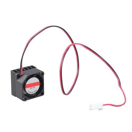 Xinsheinelry Ventilador de refrigeración de 5 V, 20 mm, 13000 rpm, alto flujo de aire, rodamiento hidráulico de bajo ruido para servidores pequeños, solución de equipo de red para placas de desarrollo